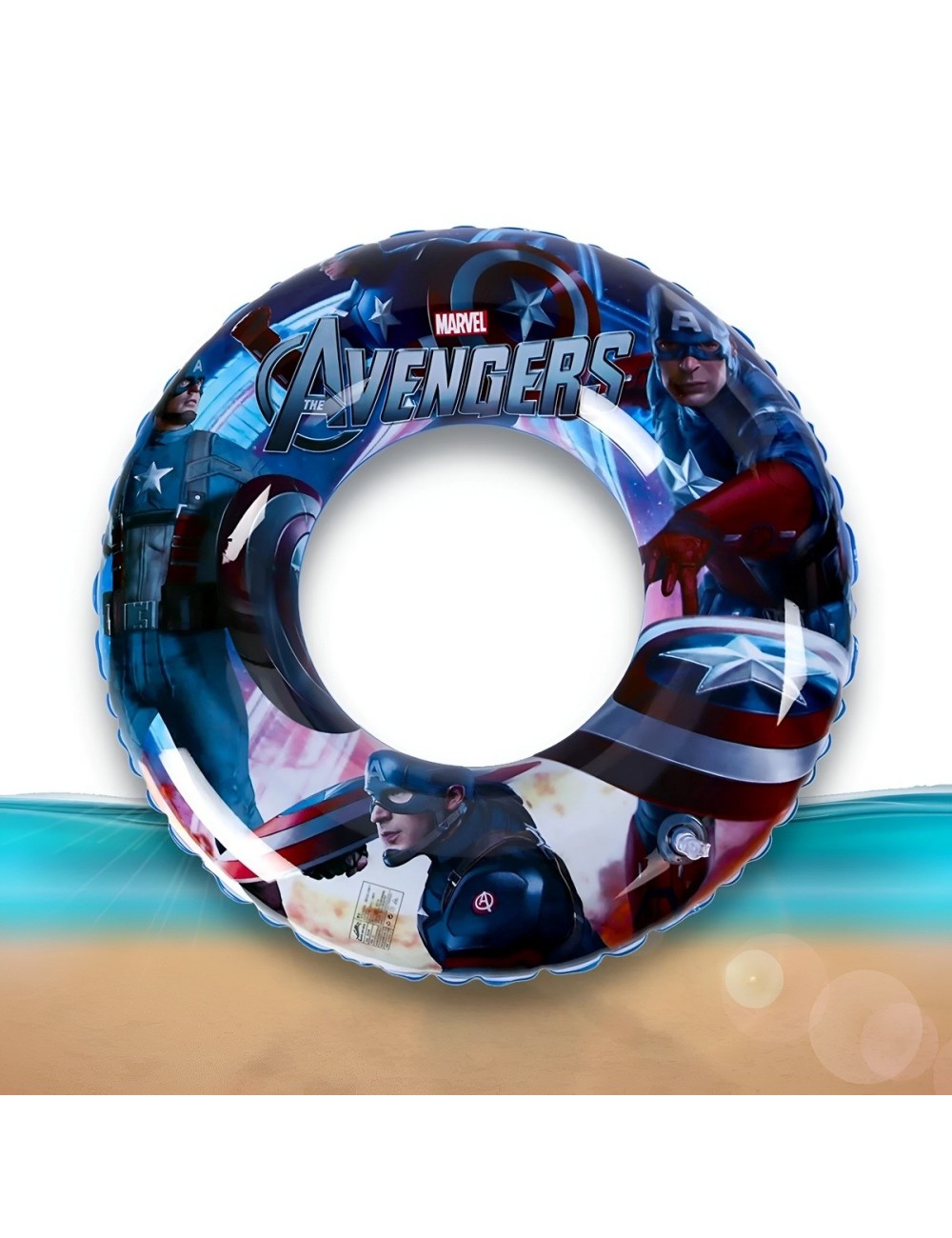 Flotador Inflable Avengers Capitán América Niños 48cm