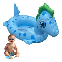 Flotador Inflable Caballito De Mar Con Asiento Para Bebés
