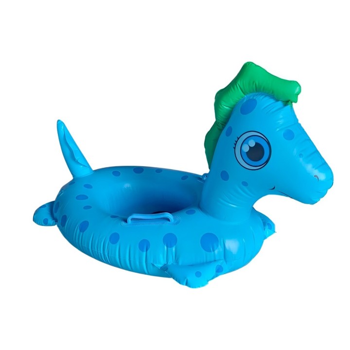 Flotador Inflable Caballito De Mar Con Asiento Para Bebés