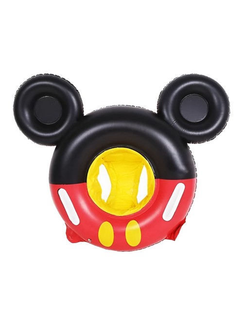 Flotador Inflable Mickey Mouse Con Asiento Para Bebés Niños