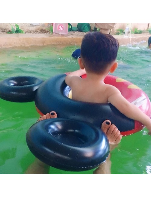 Flotador Inflable Mickey Mouse Con Asiento Para Bebés Niños