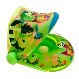 Título Inflable Bebé Flotador Con Sombra Diseño Dinosaurios