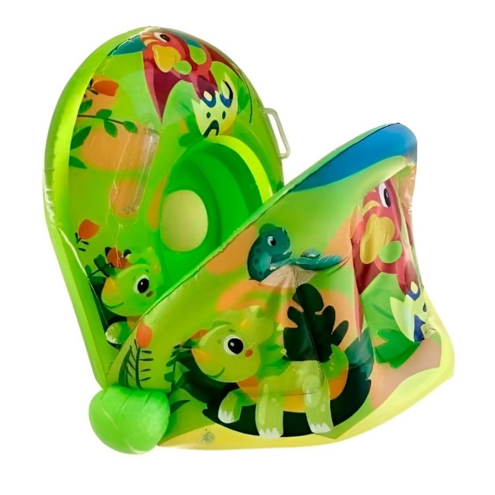 Título Inflable Bebé Flotador Con Sombra Diseño Dinosaurios