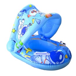 Inflable Bebé Flotador Con Sombra Diseño Astronauta