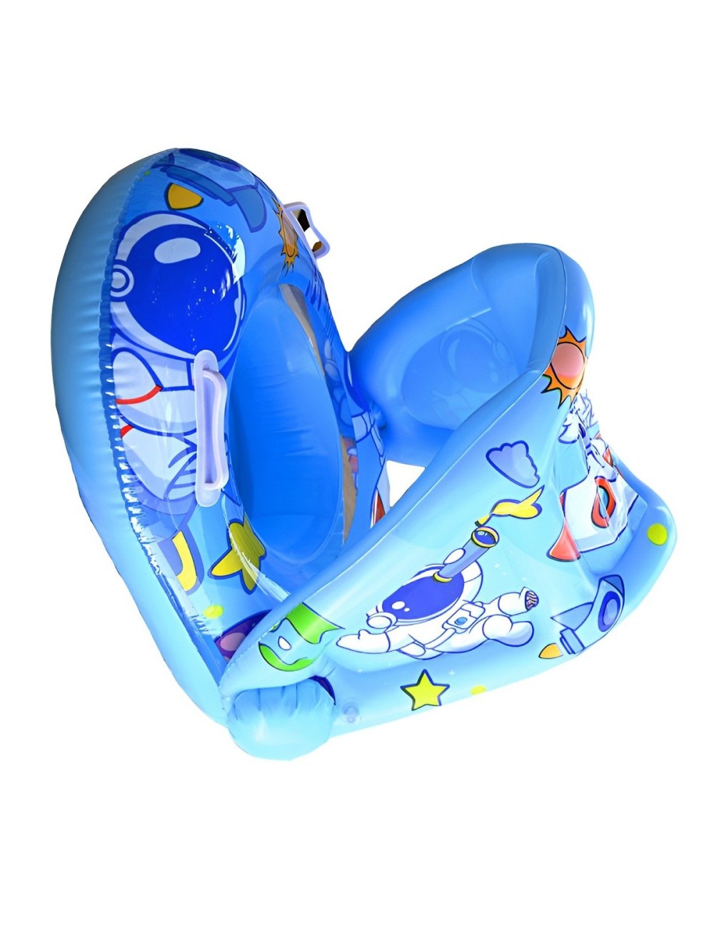 Inflable Bebé Flotador Con Sombra Diseño Astronauta