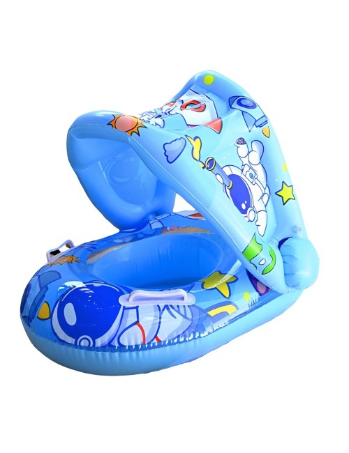 Inflable Bebé Flotador Con Sombra Diseño Astronauta