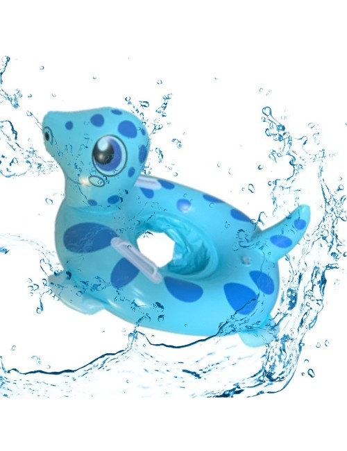 Flotador Inflable Dinosaurio Con Asiento Y Asas Para Bebés