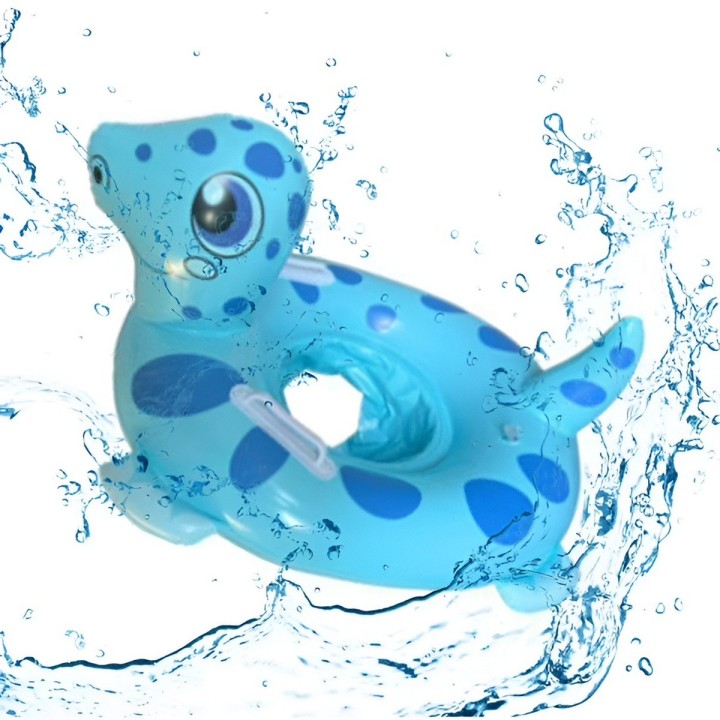Flotador Inflable Dinosaurio Con Asiento Y Asas Para Bebés