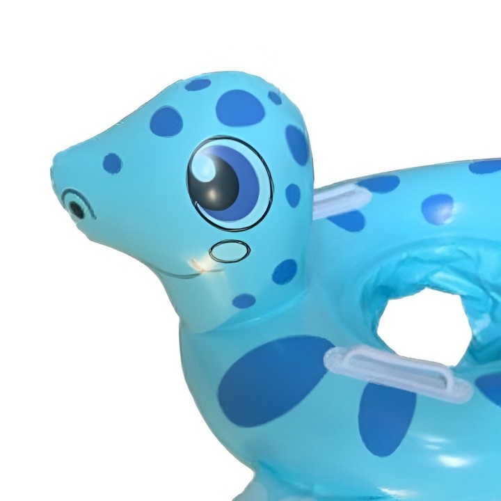 Flotador Inflable Dinosaurio Con Asiento Y Asas Para Bebés