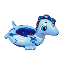 Flotador Inflable Dinosaurio Con Asiento Y Asas Para Bebés