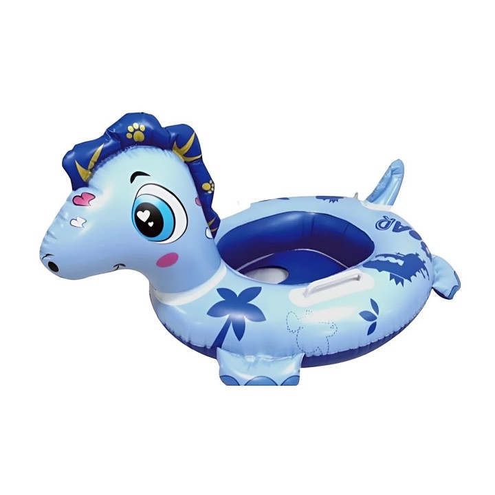 Flotador Inflable Dinosaurio Con Asiento Y Asas Para Bebés