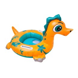 Flotador Inflable Dinosaurio Con Asiento Y Asas Para Bebés