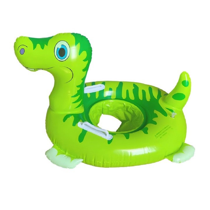 Flotador Inflable Dinosaurio Con Asiento Y Asas Para Bebés