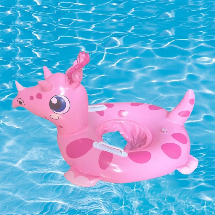 Flotador Inflable Para Bebé Diseño De Dinosaurio Con Asiento