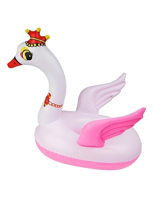 Flotador Boia Bebé Diseño Cisne Con Asiento Para Piscina
