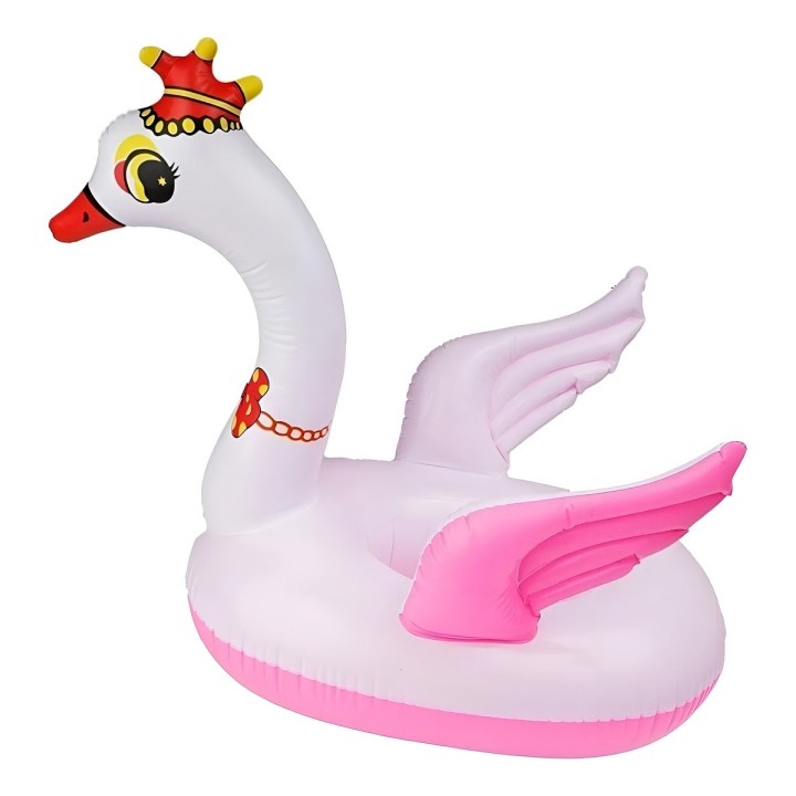 Flotador Boia Bebé Diseño Cisne Con Asiento Para Piscina