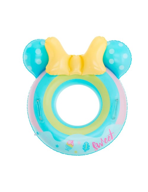 Flotador Inflable Para Niña Con Lazo Y Agarraderas Seguridad