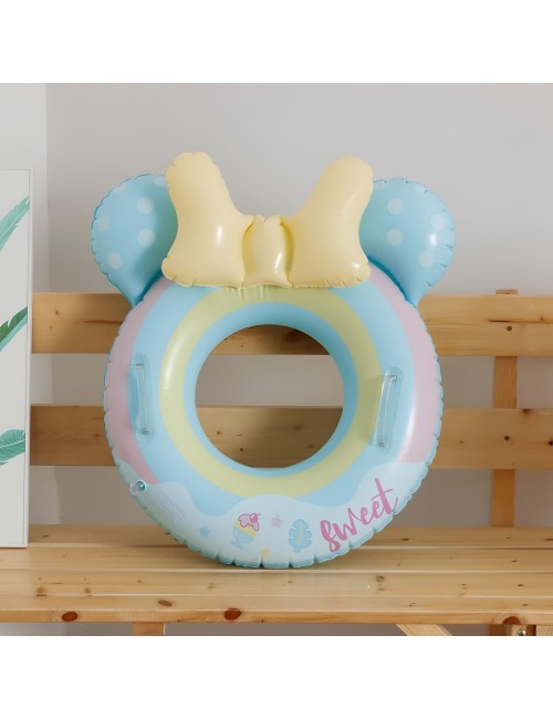 Flotador Inflable Para Niña Con Lazo Y Agarraderas Seguridad