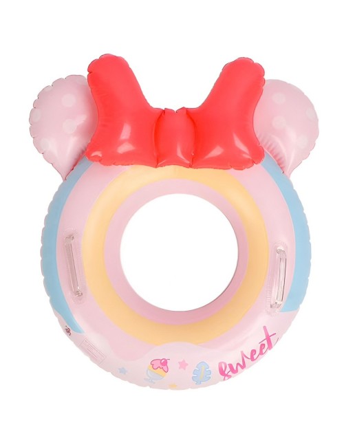 Flotador Inflable Para Niña Con Lazo Y Agarraderas Seguridad