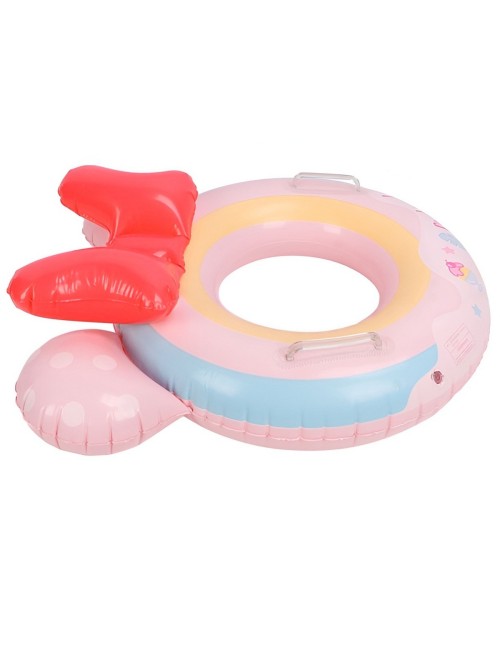 Flotador Inflable Para Niña Con Lazo Y Agarraderas Seguridad