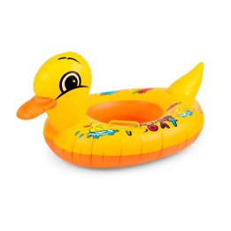 Flotador Inflable Pato Amarillo Asiento Manijas Para Bebé