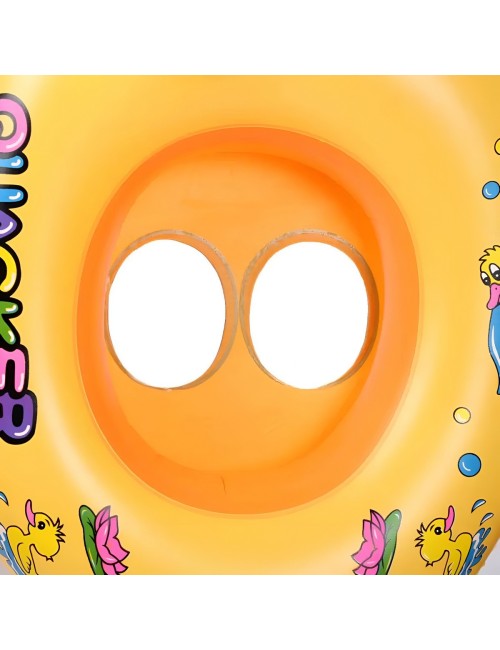 Flotador Inflable Pato Amarillo Asiento Manijas Para Bebé