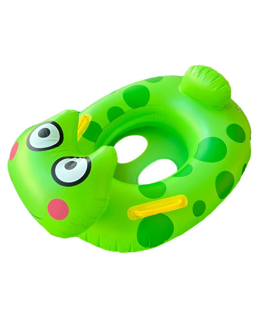Título Flotador Inflable Bebé Diseño Rana Asiento Agarre