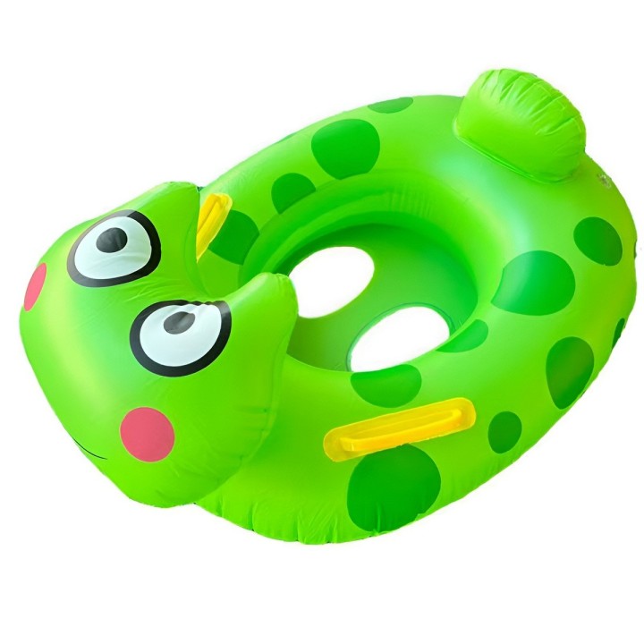 Título Flotador Inflable Bebé Diseño Rana Asiento Agarre