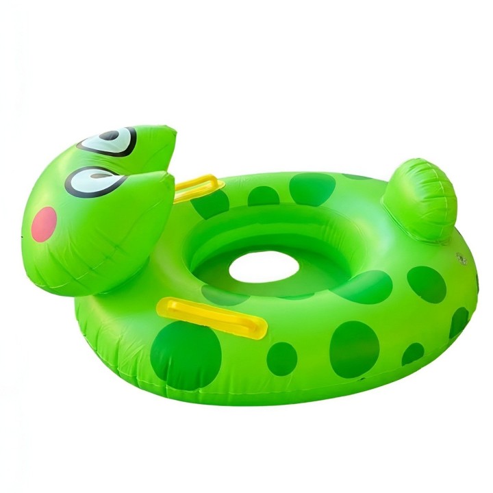 Título Flotador Inflable Bebé Diseño Rana Asiento Agarre