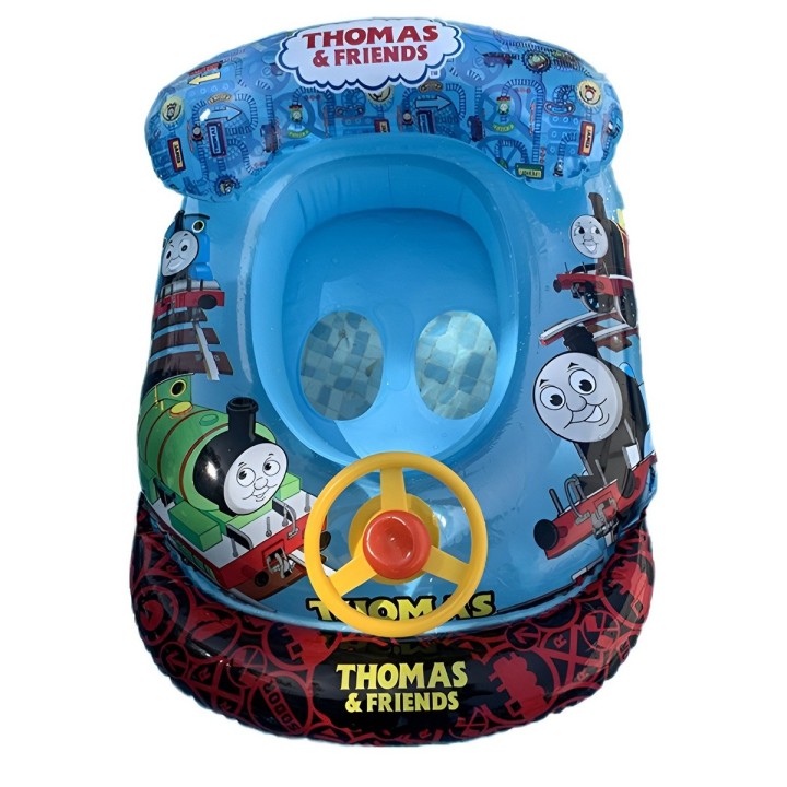 Flotador Inflable Bebé Tren Techo Parasol Y Timón
