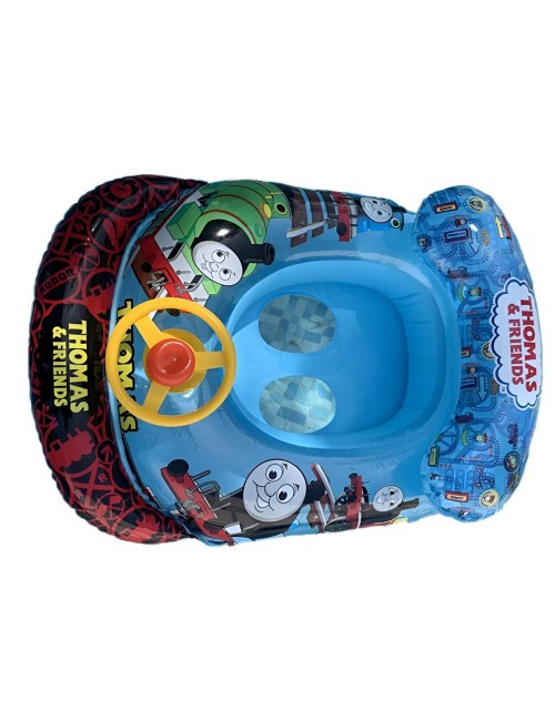 Flotador Inflable Bebé Tren Techo Parasol Y Timón