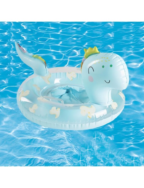 Flotador Inflable Para Bebé Diseño De Dinosaurio Asiento