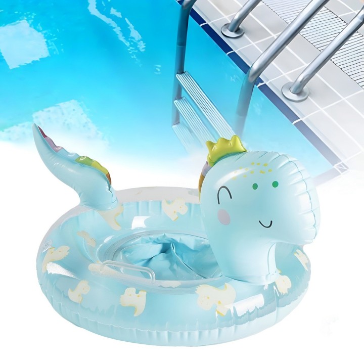 Flotador Inflable Para Bebé Diseño De Dinosaurio Asiento