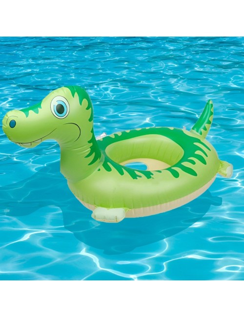 Flotador Inflable Para Niños Diseño De Dinosaurio + Asiento