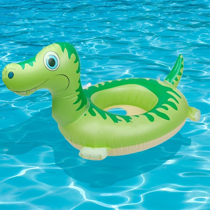Flotador Inflable Para Niños Diseño De Dinosaurio + Asiento