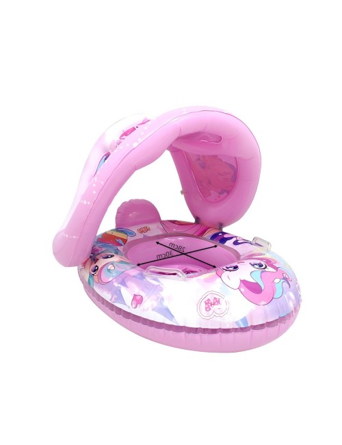 Flotador Inflable Bebé Tematico Techo Y Asiento