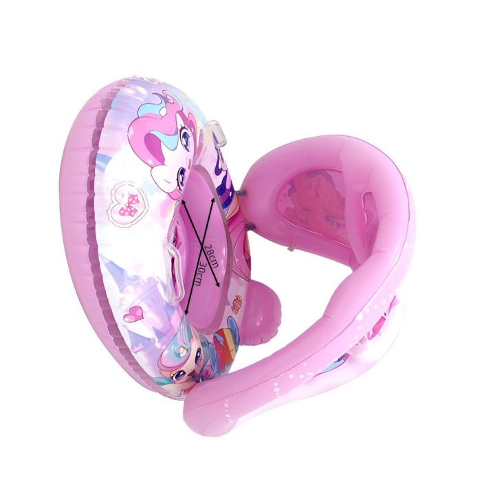Flotador Inflable Bebé Tematico Techo Y Asiento