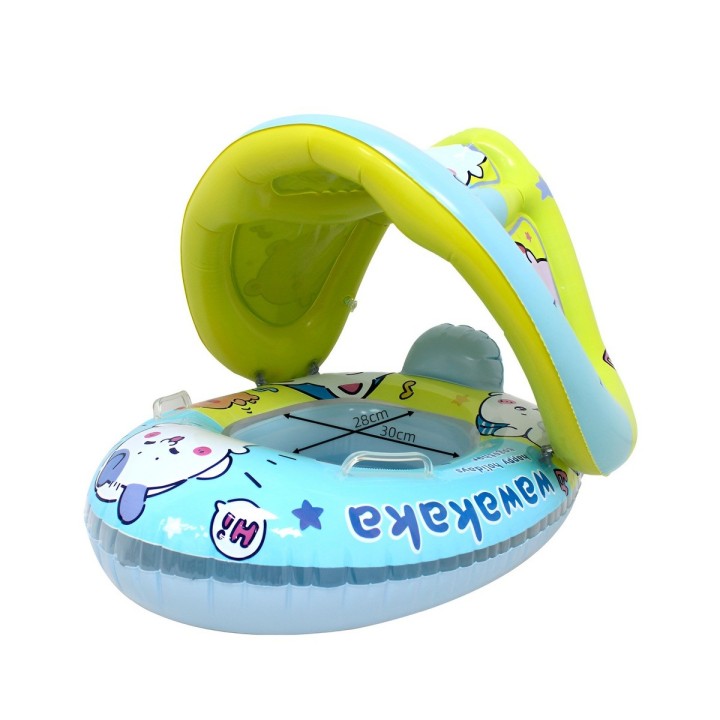 Flotador Inflable Bebé Tematico Techo Y Asiento