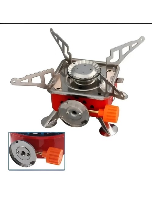 Estufa Portátil Camping Plegable 2800w Encendido Automático