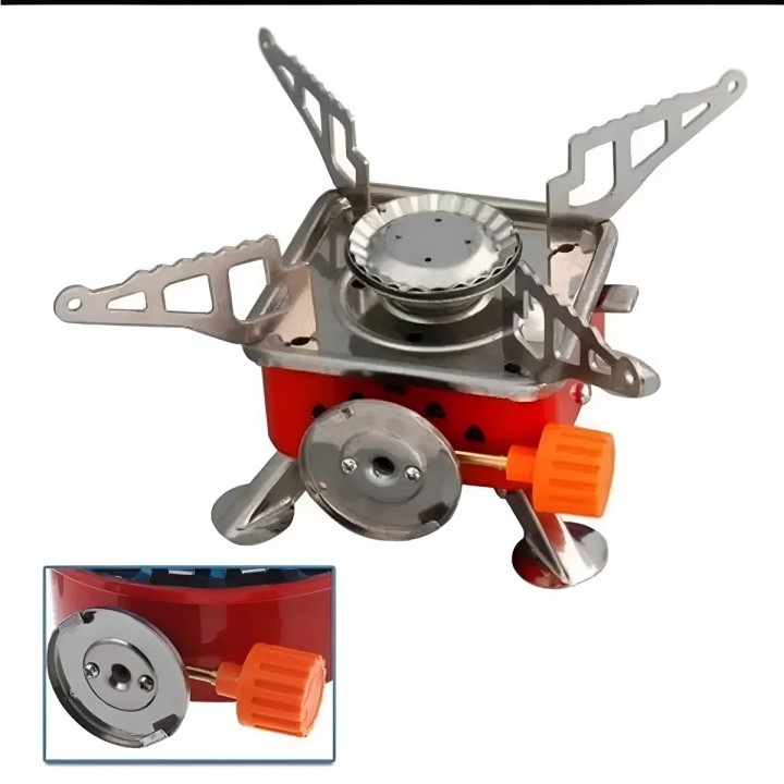 Estufa Portátil Camping Plegable 2800w Encendido Automático