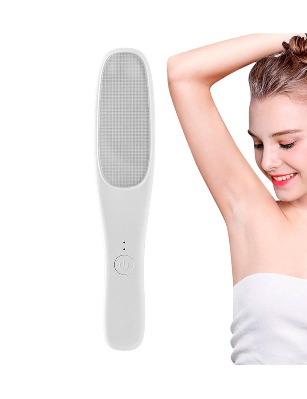 Depilador Y Pulidor De Callos Electrico Recargable 2 En 1