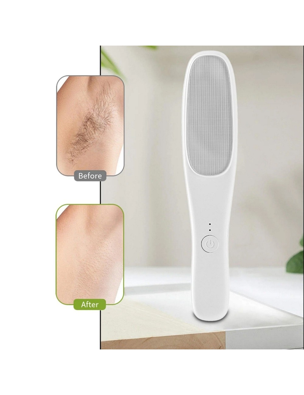Depilador Y Pulidor De Callos Electrico Recargable 2 En 1