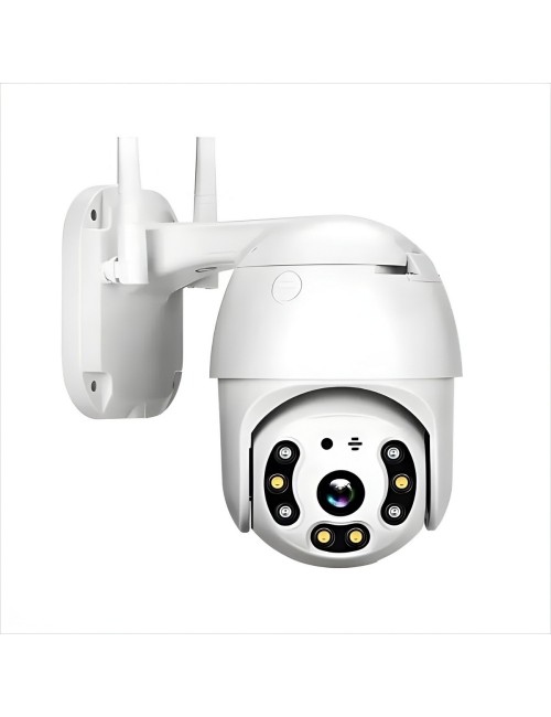 Cámara De Seguridad Exterior Wifi 1080p Domo Visión Nocturna