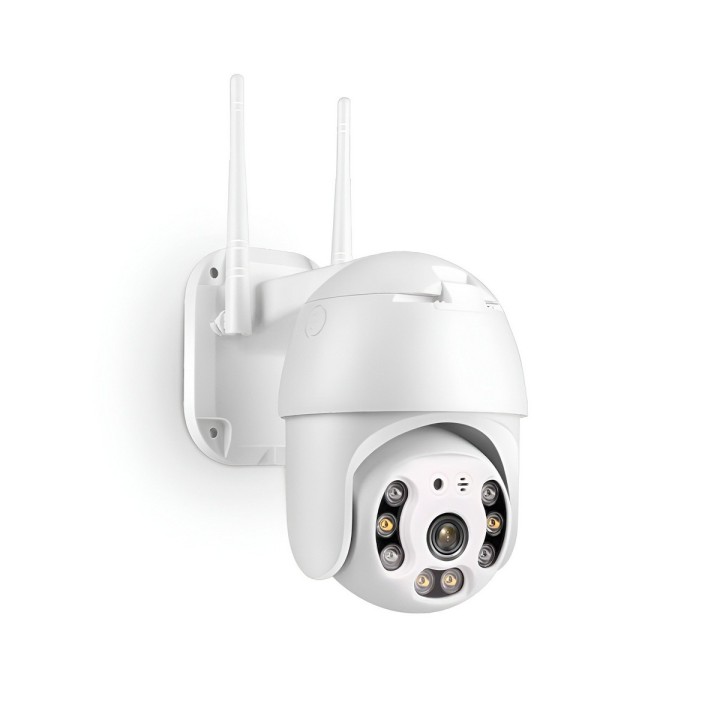 Cámara De Seguridad Exterior Wifi 1080p Domo Visión Nocturna