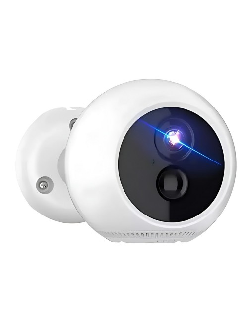 Cámara Seguridad Exterior 3mp Wifi Batería Recargable Ip66