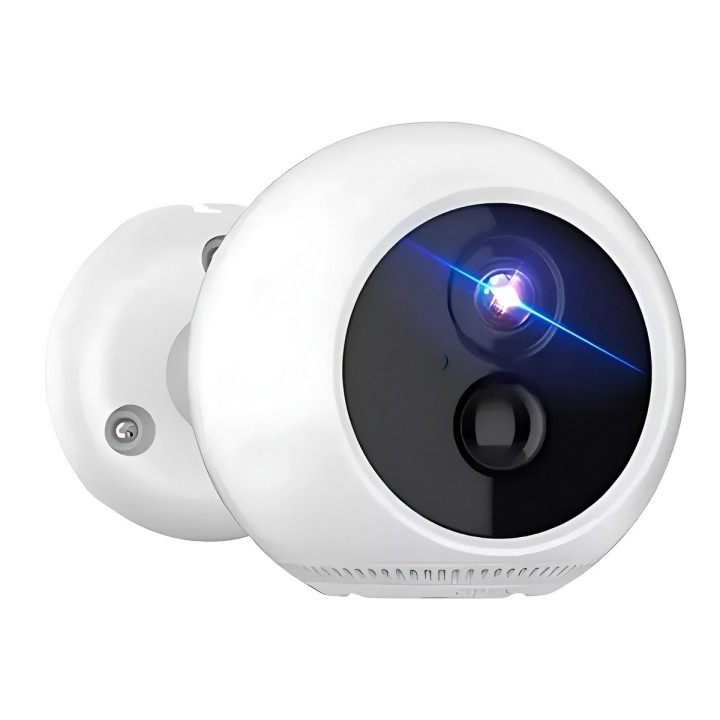 Cámara Seguridad Exterior 3mp Wifi Batería Recargable Ip66
