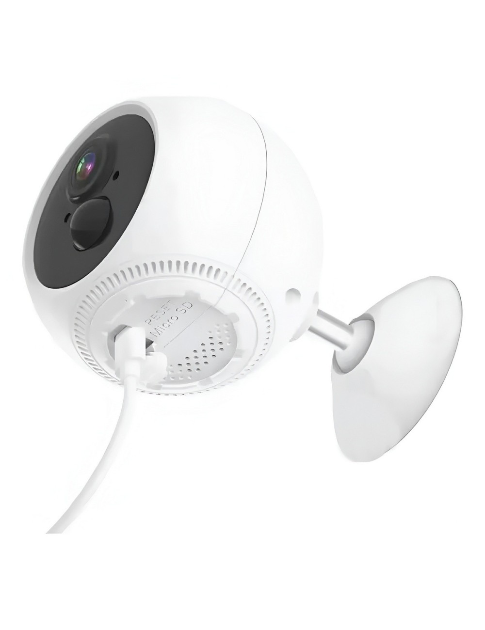 Cámara Seguridad Exterior 3mp Wifi Batería Recargable Ip66