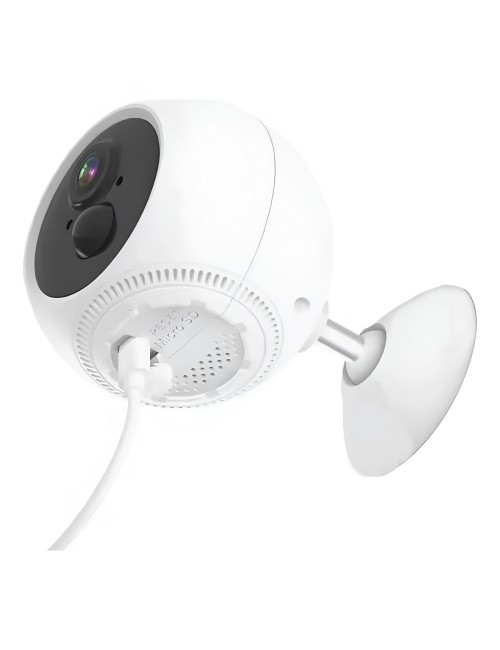 Cámara Seguridad Exterior 3mp Wifi Batería Recargable Ip66