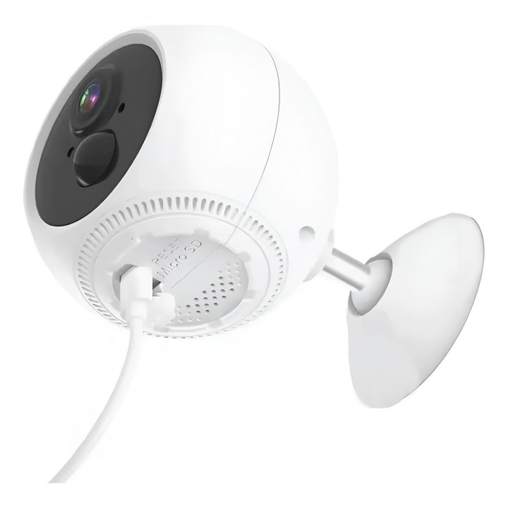 Cámara Seguridad Exterior 3mp Wifi Batería Recargable Ip66