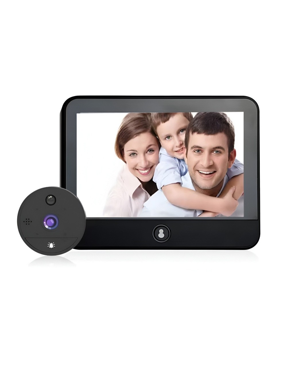 Mirilla Digital Inteligente Wifi Pantalla 4.3 1080p App Tuya